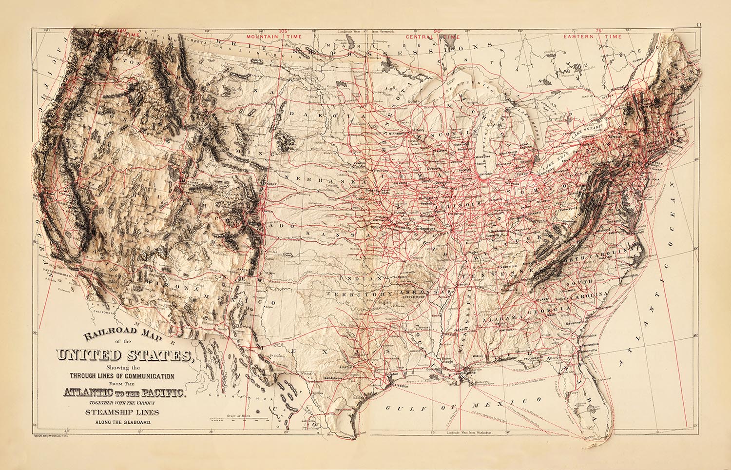 Image showing the difference between an Original map and a map that has undergone the Unique 3D transformation