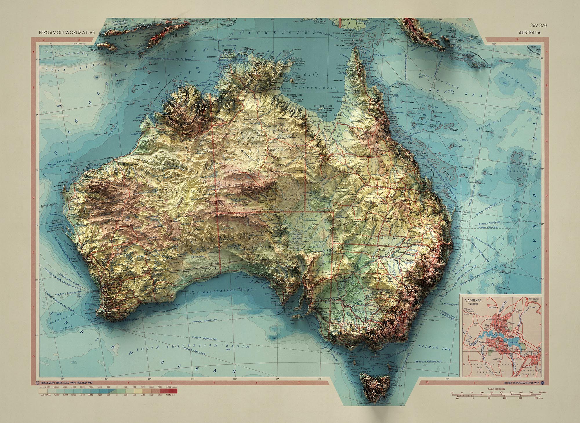 Image showing the difference between an Original map and a map that has undergone the Unique 3D transformation