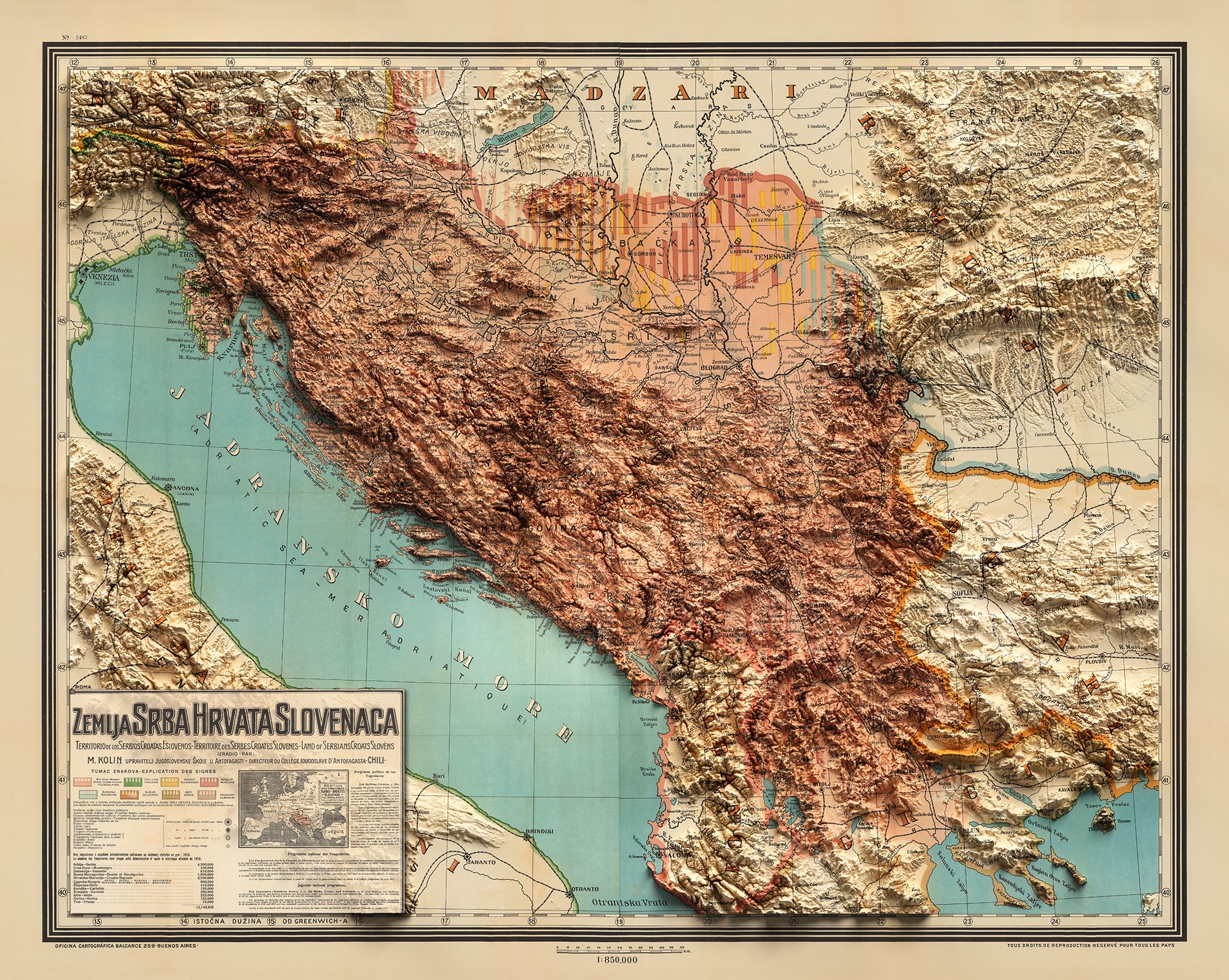 Image showing the difference between an Original map and a map that has undergone the Unique 3D transformation