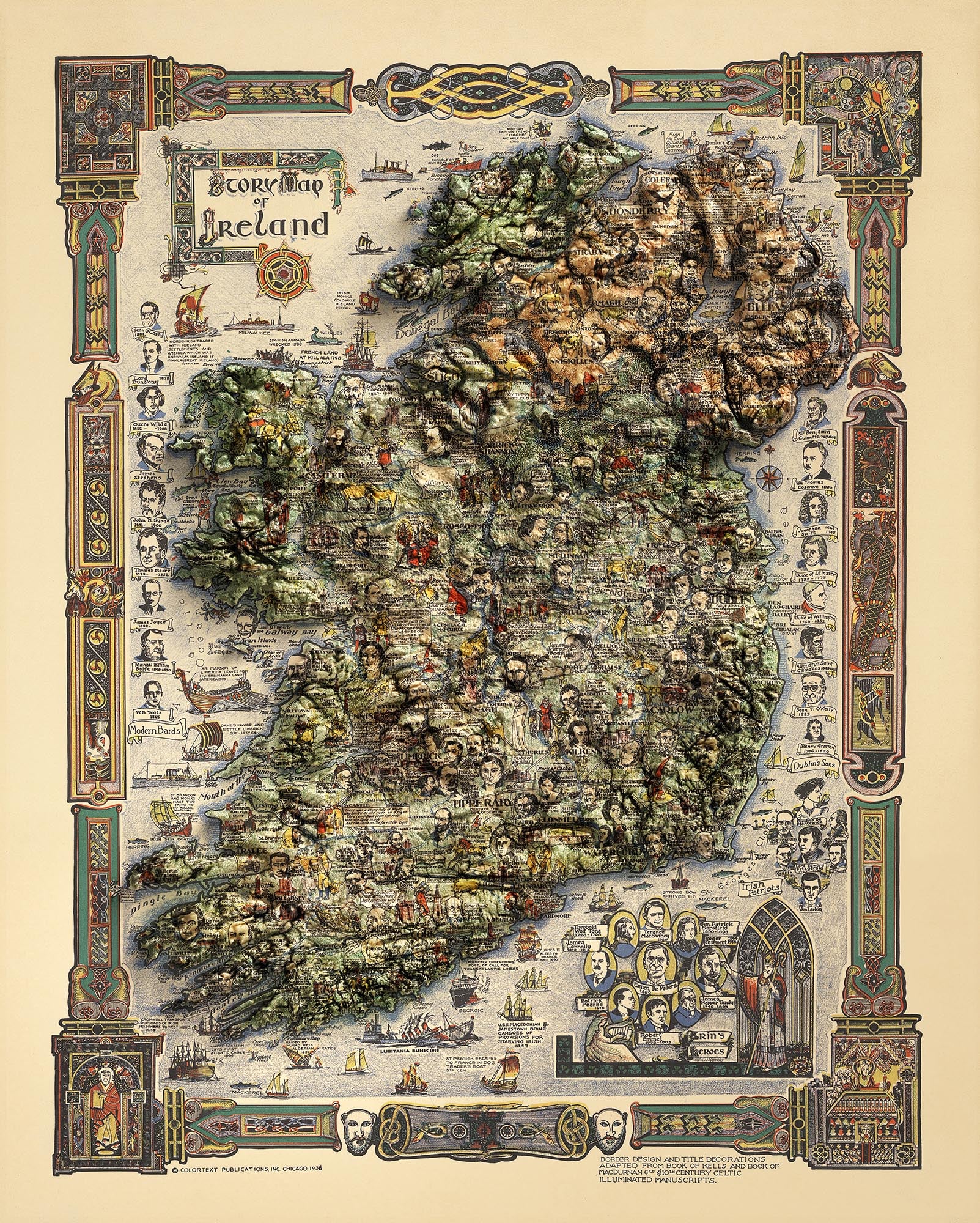 Image showing the difference between an Original map and a map that has undergone the Unique 3D transformation