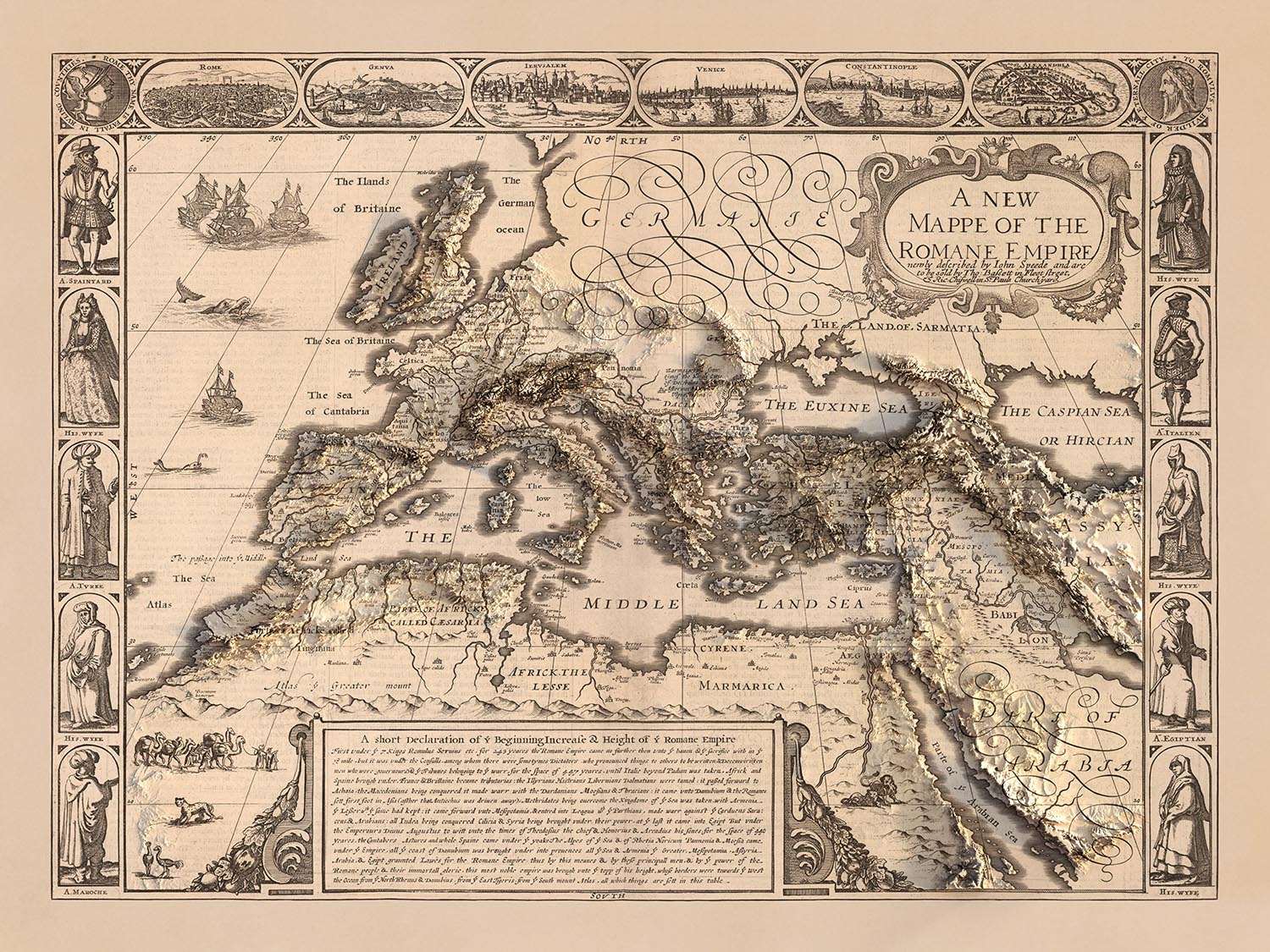 Image showing the difference between an Original map and a map that has undergone the Unique 3D transformation