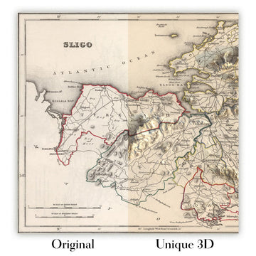 Image showing the difference between an Original map and a Personalised map