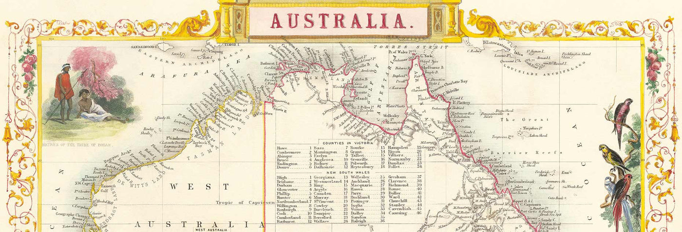 Old Maps of Australia & New Zealand
