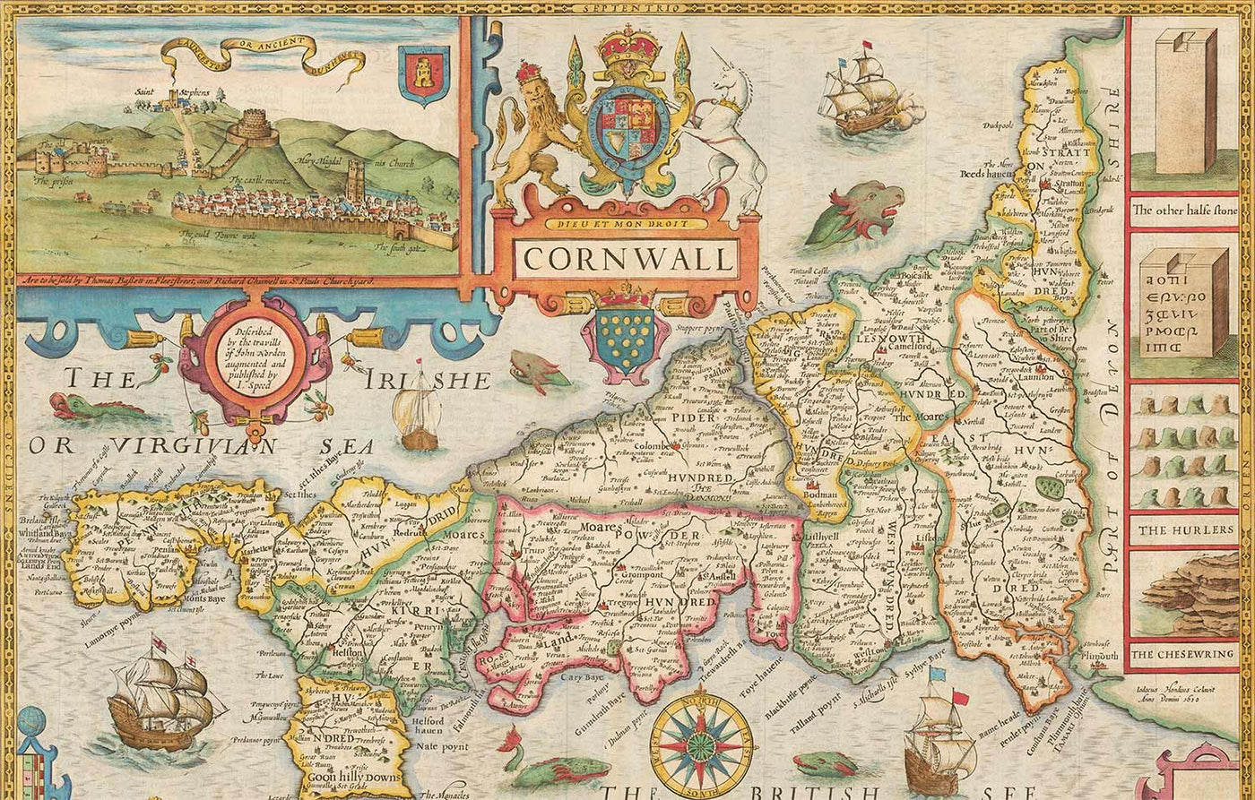 John Speed Maps: County Maps & World Maps, 1611 to 1627