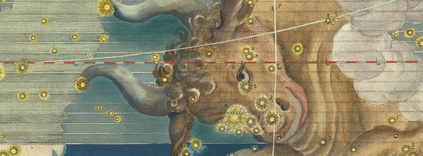 Old Maps of the Moon & Star Charts