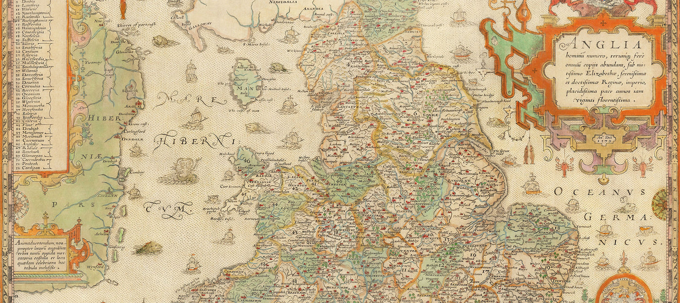 Old National Maps of UK and Ireland