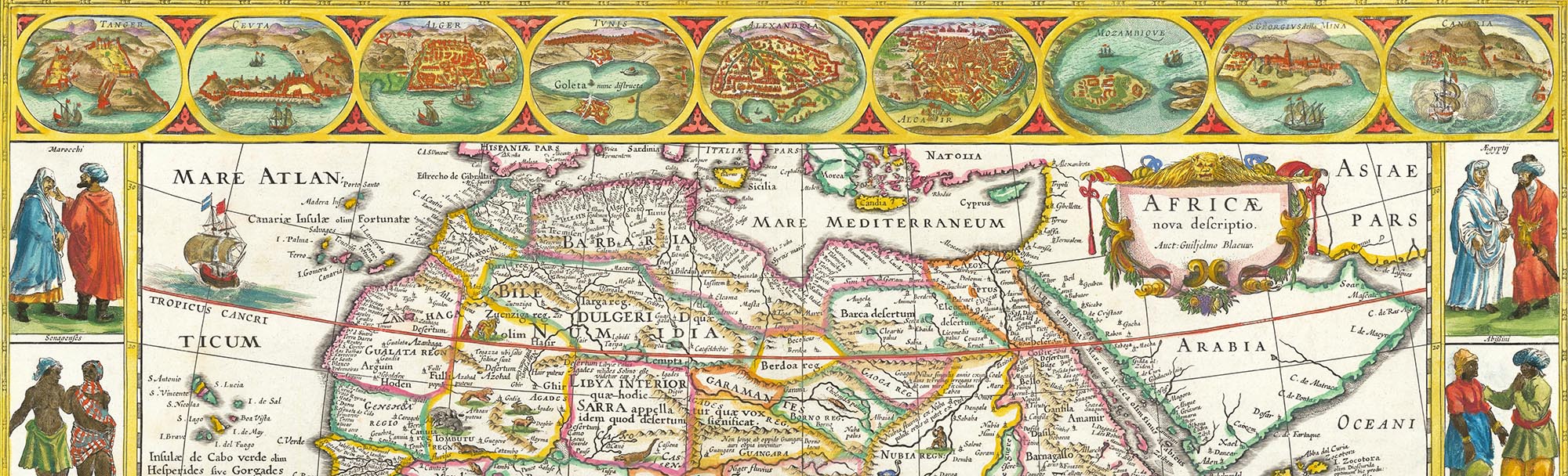 Old Maps of Africa – The Unique Maps Co.