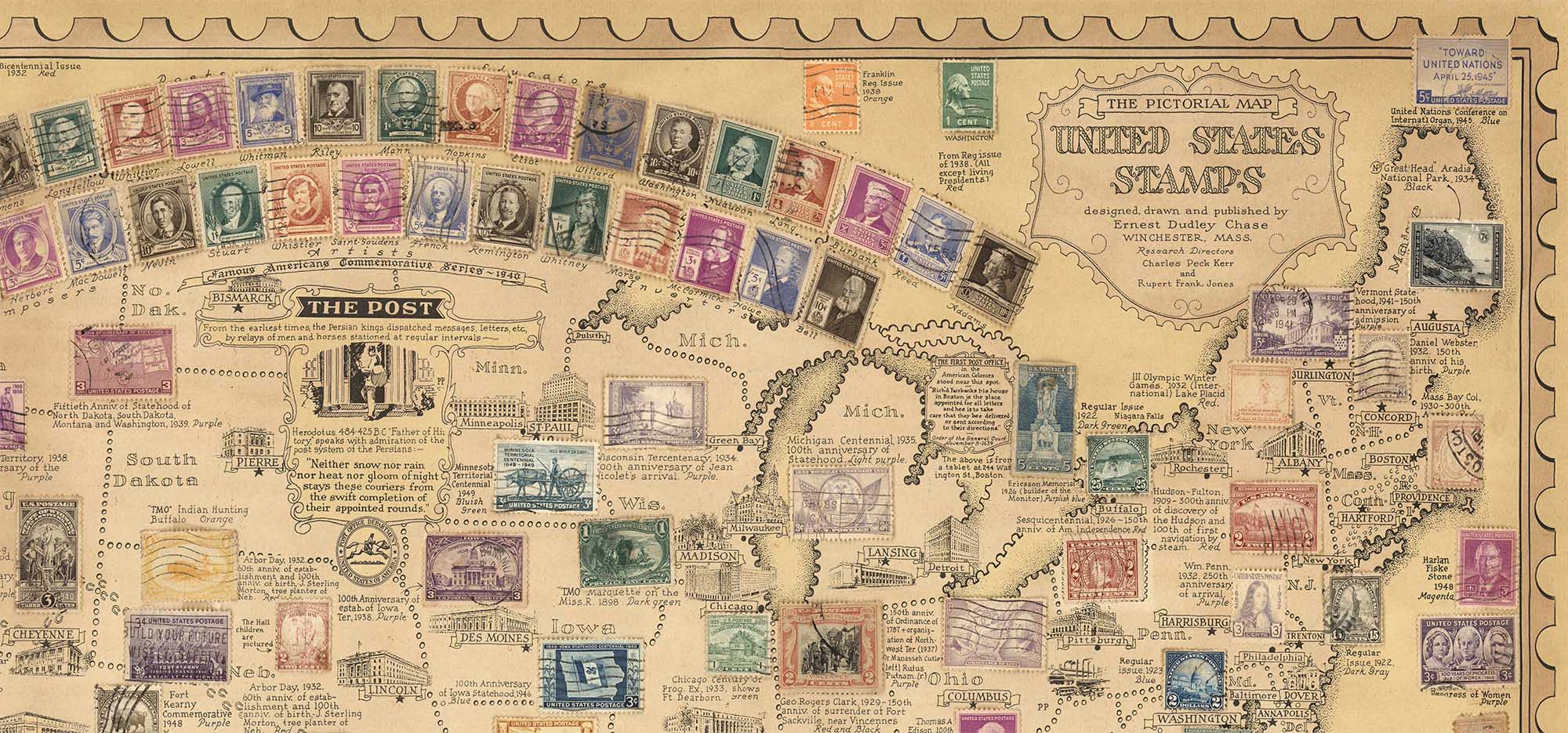 The Unique Maps Co Summer Sale - Website Sales Chase Stamps