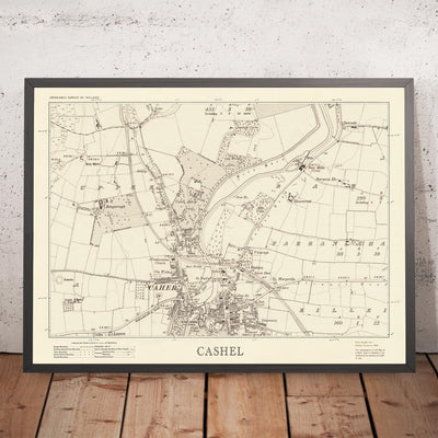Personalised Old Map - Make Your Own 1800s and 1900s Ordnance Survey Postcode/Zipcode Street Map