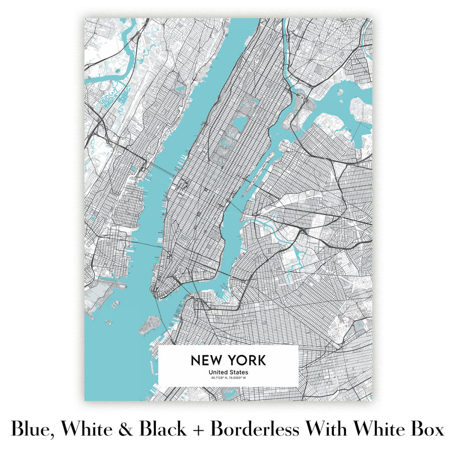 Plan de la ville moderne de Nice, France : vieille ville, colline du château, promenade des Anglais, port, cathédrale