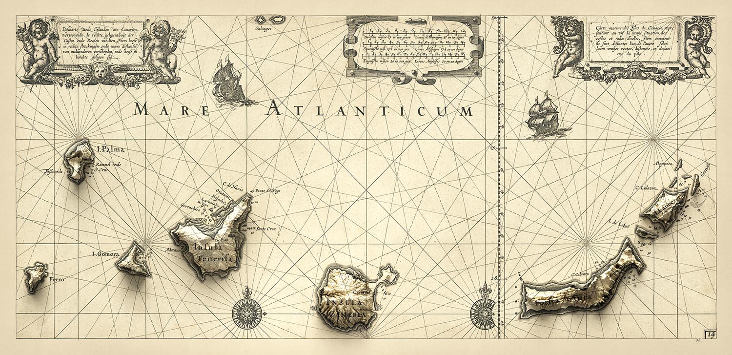 Image showing the difference between an Original map and a map that has undergone the Unique 3D transformation