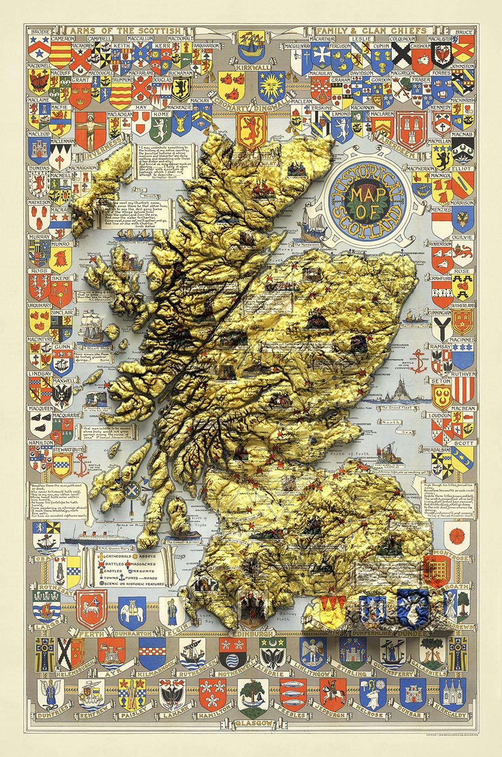 Image showing the difference between an Original map and a map that has undergone the Unique 3D transformation