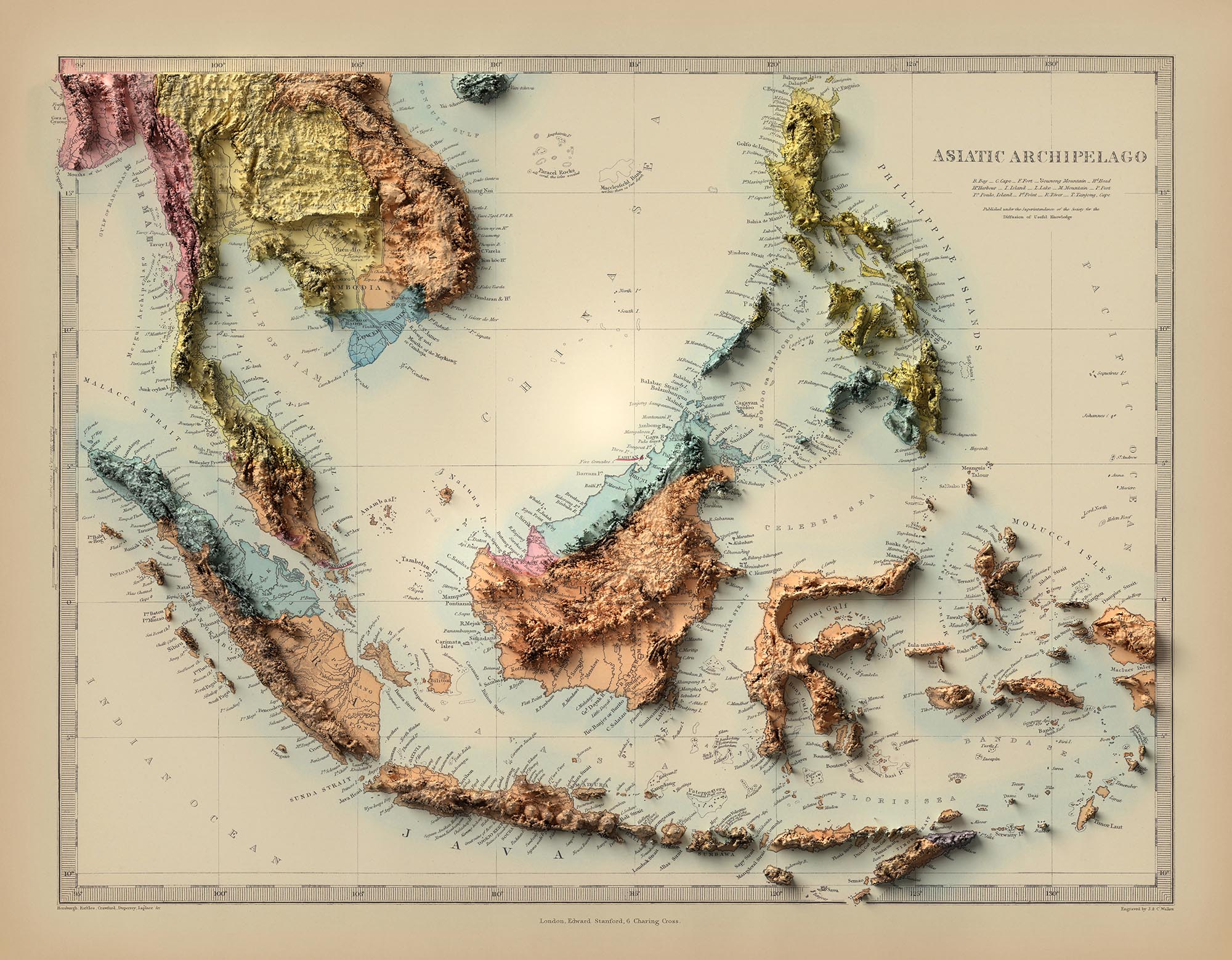 Image showing the difference between an Original map and a map that has undergone the Unique 3D transformation