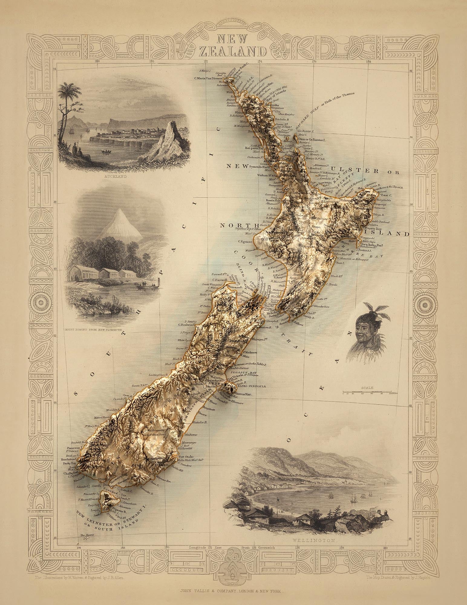 Image showing the difference between an Original map and a map that has undergone the Unique 3D transformation