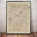 Mappa dell'Ordnance Survey, Foglio 1 - Fiume Tweed, 1919-1926: Coldstream, Kelso, Berwick-upon-Tweed, Duns e Kirknewton 