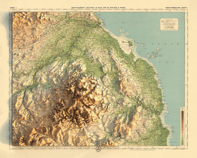 This map in Unique 3D form