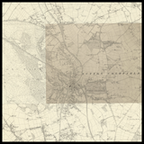 Mapa antiguo personalizado de Royal Sutton Coldfield 