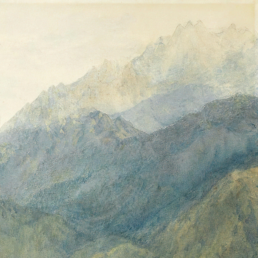 Una vista dal Castello di San Michele, Bonneville, Savoia, dalle rive del fiume Arve di Turner, 1800 