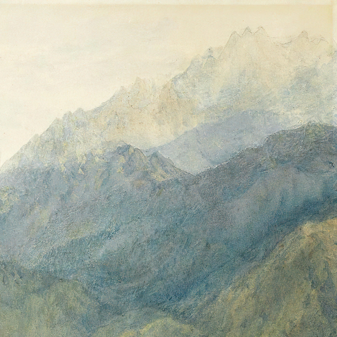 A View From The Castle Of St. Michael, Bonneville, Savoy, From The Banks Of The Arve River by Turner, 1800