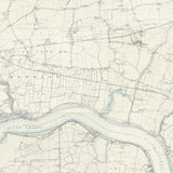 Carte ancienne personnalisée de Barking et Dagenham 