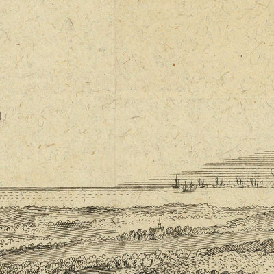 Batalla de Chatham / Incursión en el Medway por Romeyn De Hooghe, 1669