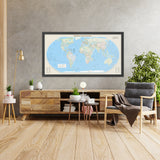 Equal Earth World Map – Multiple Languages, Political & Physical Editions