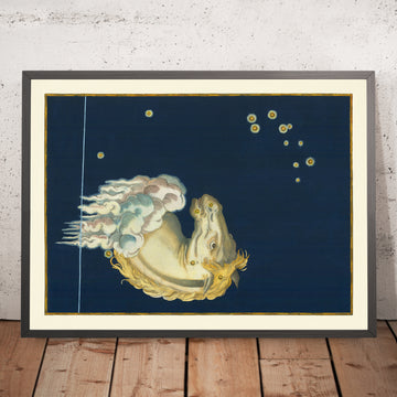 Ancienne carte étoilée d&