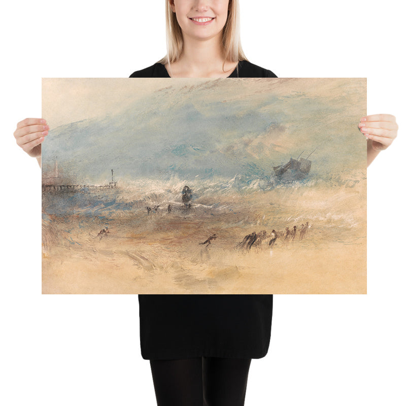 Yarmouth Sands by Turner, 1840