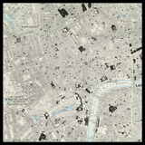 Mappa Antica Personalizzata di Soho 