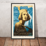 Deutschland-Reiseposter: Kommen Sie nach Deutschland von Max Eschle 