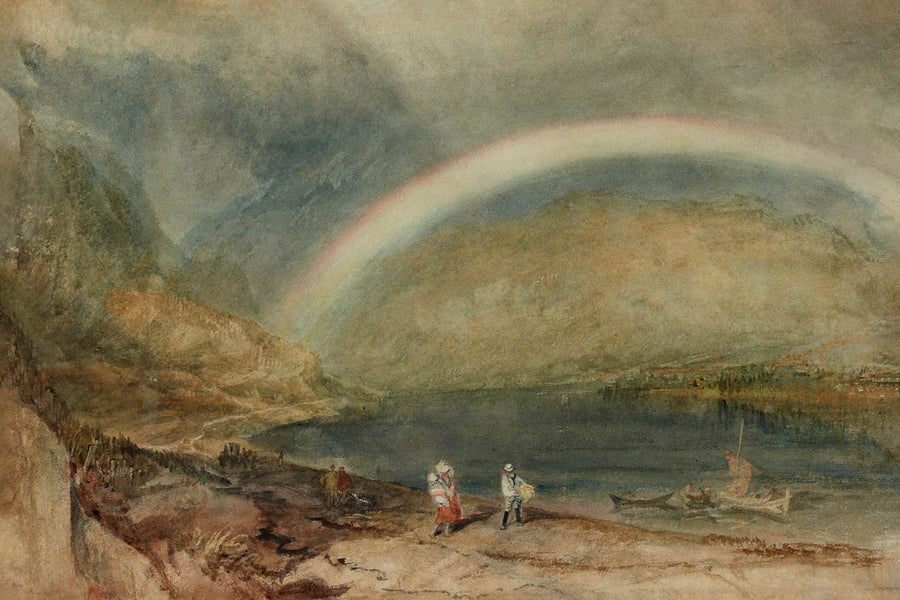 The Rainbow: Osterspai and Filsen by Turner, 1817