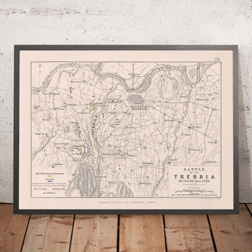 Battaglia di Trebbia di AK Johnston, 1799: Guerra rivoluzionaria francese 