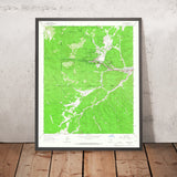 Old Map of Ruidoso, New Mexico by USGS, 1963 – Lincoln National Forest & Sierra Blanca