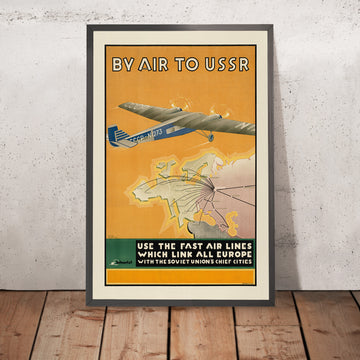 A framed image of 