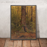 In the Woods, probably Maine by Frederic Edwin Church, 1850