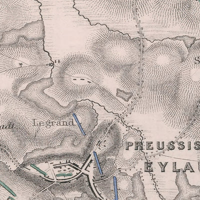 Battle of Preussisch-Eylau: First Evening, 7 February 1807, by AK Johnston
