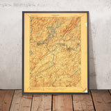 Old Map of Mendham, New Jersey by USGS, 1905 – Lake Hopatcong, Randolph & Morris County