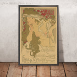 Salon des Cent, 20th Exhibition by Alphonse Mucha, 1896