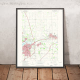 Old Map of Holland, Michigan by USGS, 1972 – Lake Macatawa, Zeeland & Lake Michigan