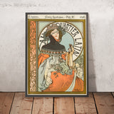 Au Quartier Latin by Alphonse Mucha, 1860