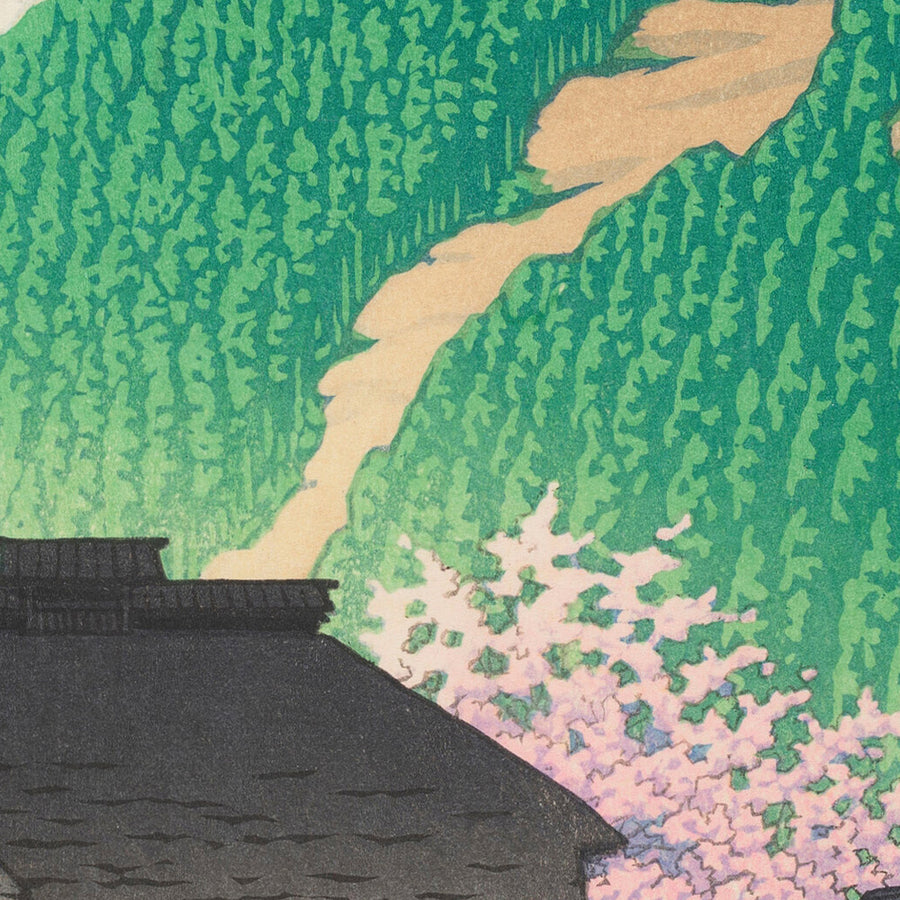 Morgen in Nishibira, Izu von Hasui Kawase, 1935 