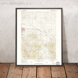 Old Map of Chadron, Nebraska by USGS, 1970 – Chadron State Park, Pine Ridge & White River