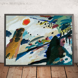 Romantic Landscape by Wassily Kandinsky, 1911