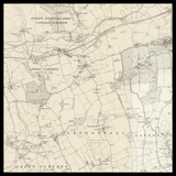 Carte ancienne personnalisée de Harlow 
