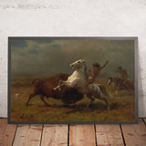 Study for The Last of the Buffalo by Albert Bierstadt, 1888