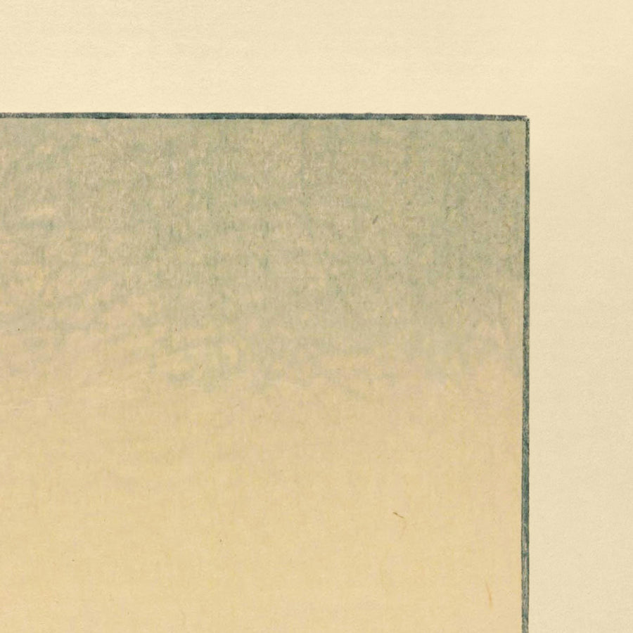 Nagoya Schloss von Hasui Kawase, 1935 