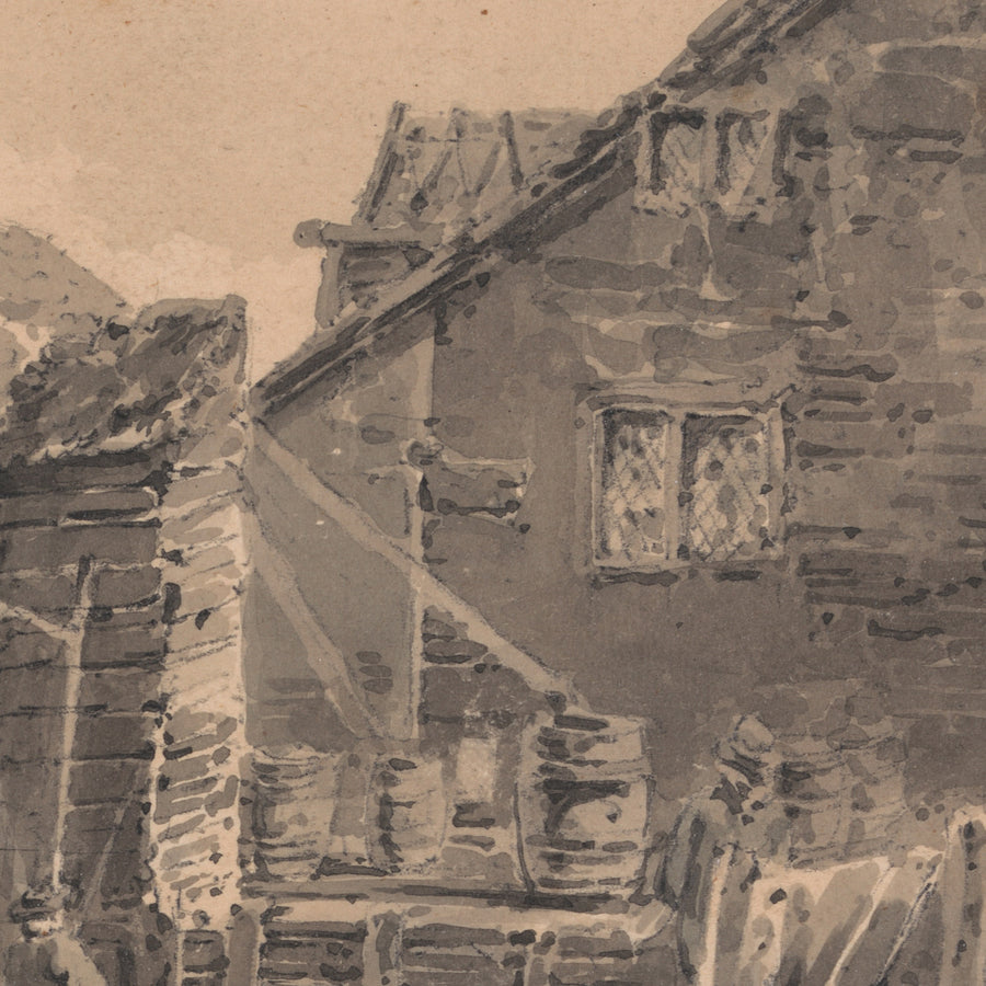 Fisherman’s Cottage, Dover by Turner, 1790