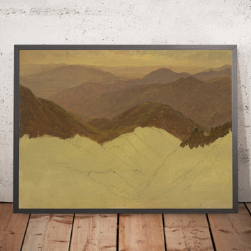 A framed image of 