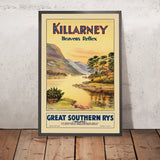 Killarney Reiseplakat: Heaven’s Reflex von Walter Till 