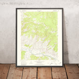 Old Map of Edwards, Colorado by USGS, 1962 – Avon, Eagle River & Rocky Mountains